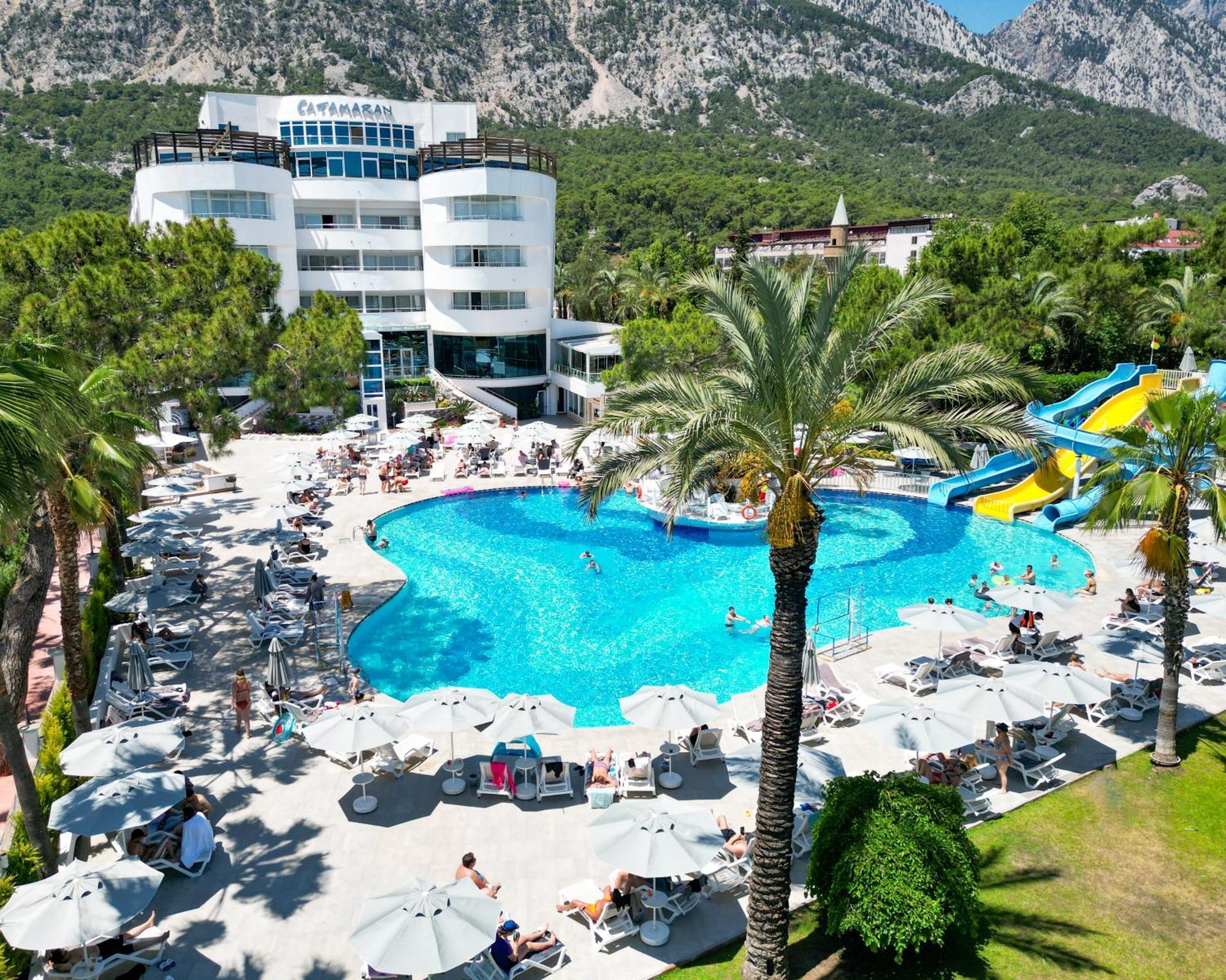 Hotel Catamaran Quality Times Kemer Exteriér fotografie